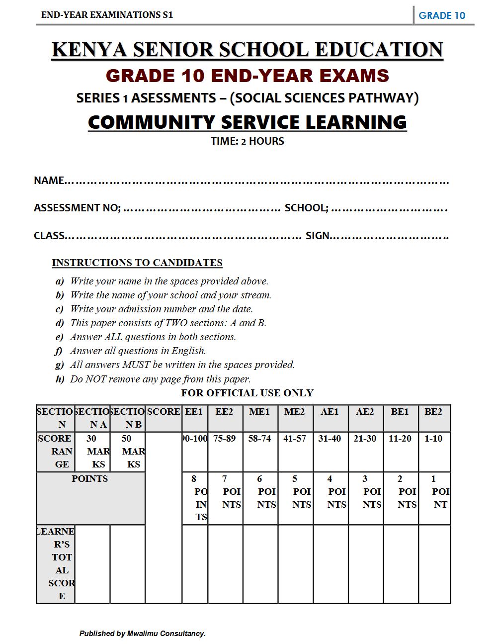 Thumbnail preview of Grade 10 Community Service Learning End Year 2026_4