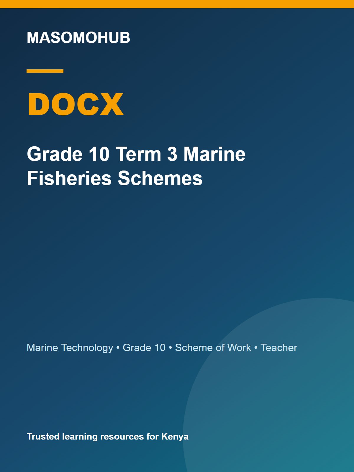 Thumbnail preview of Grade 10 Term 3 Marine Fisheries Schemes