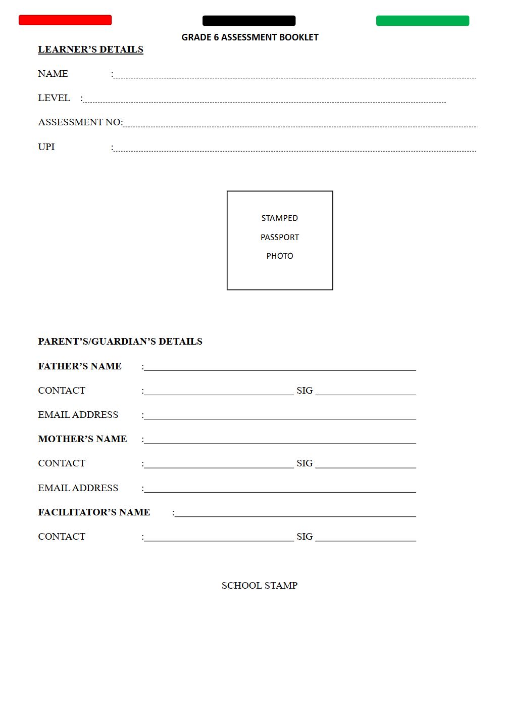 Thumbnail preview of Grade 6 Assessment Booklet Alternate Version