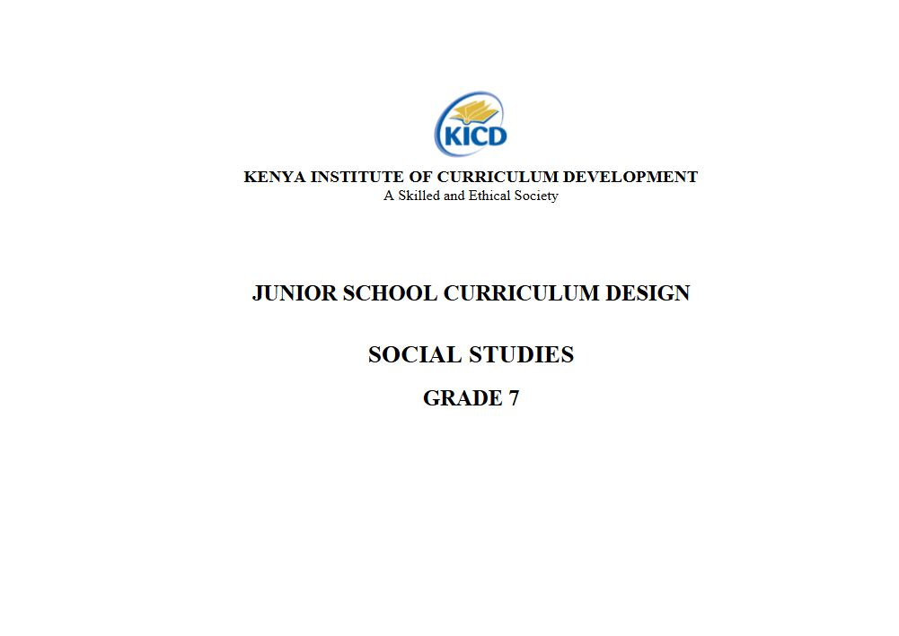 Thumbnail preview of Grade 7 Social Studies Curriculum Design