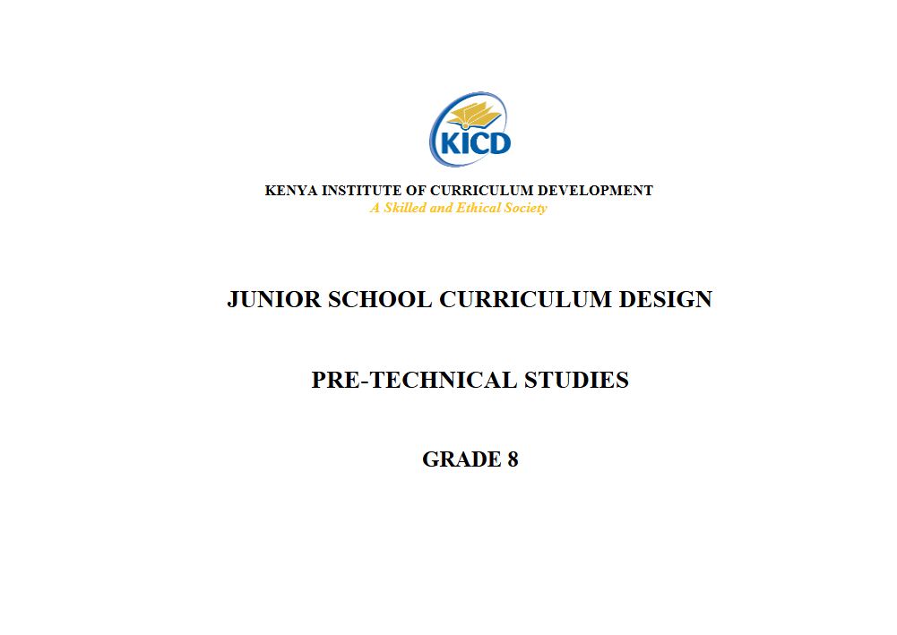 Thumbnail preview of Grade 8 Pretechnical Studies Curriculum Design
