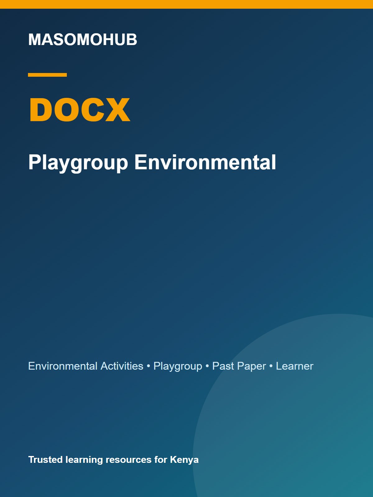 Thumbnail preview of Playgroup Environmental