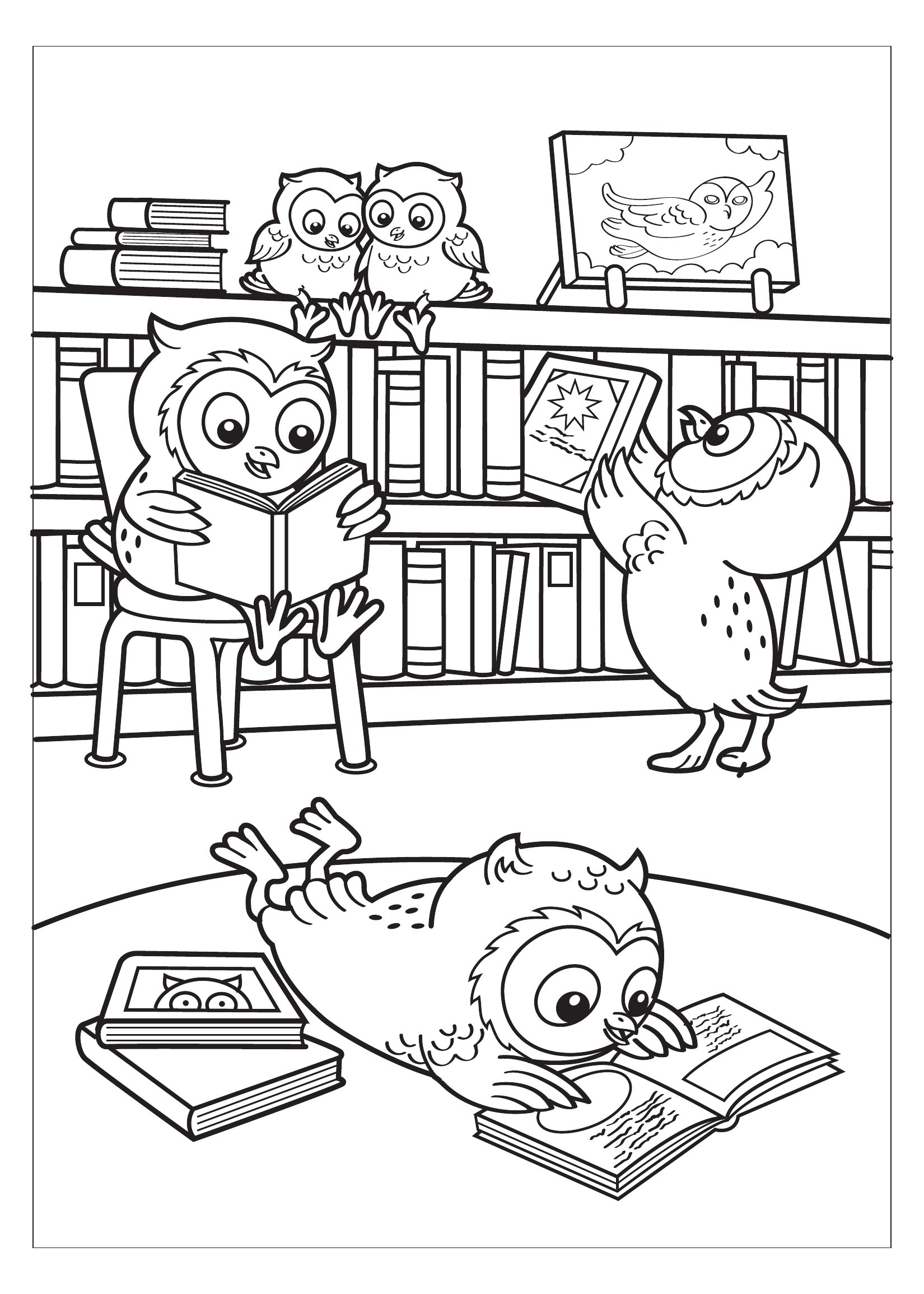 Thumbnail preview of Animals Libraryowls