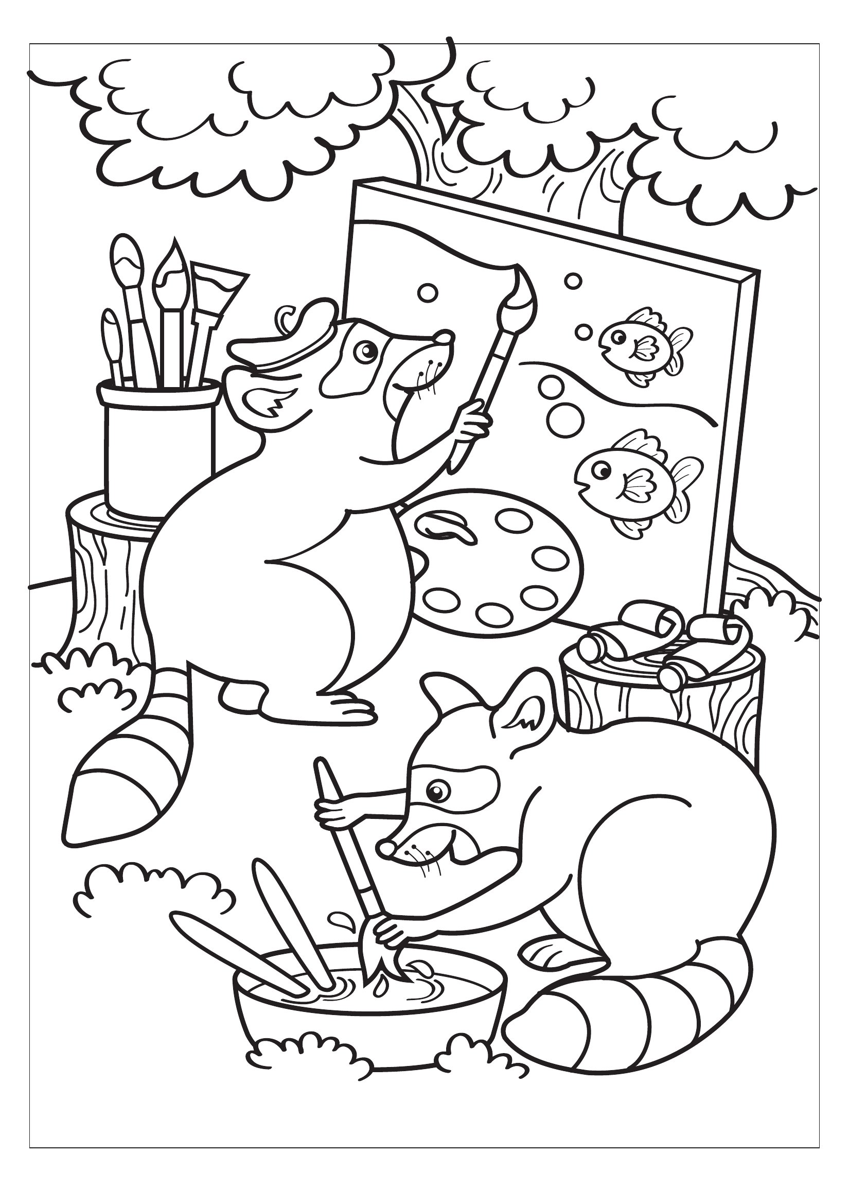 Thumbnail preview of Animals Racoonartist
