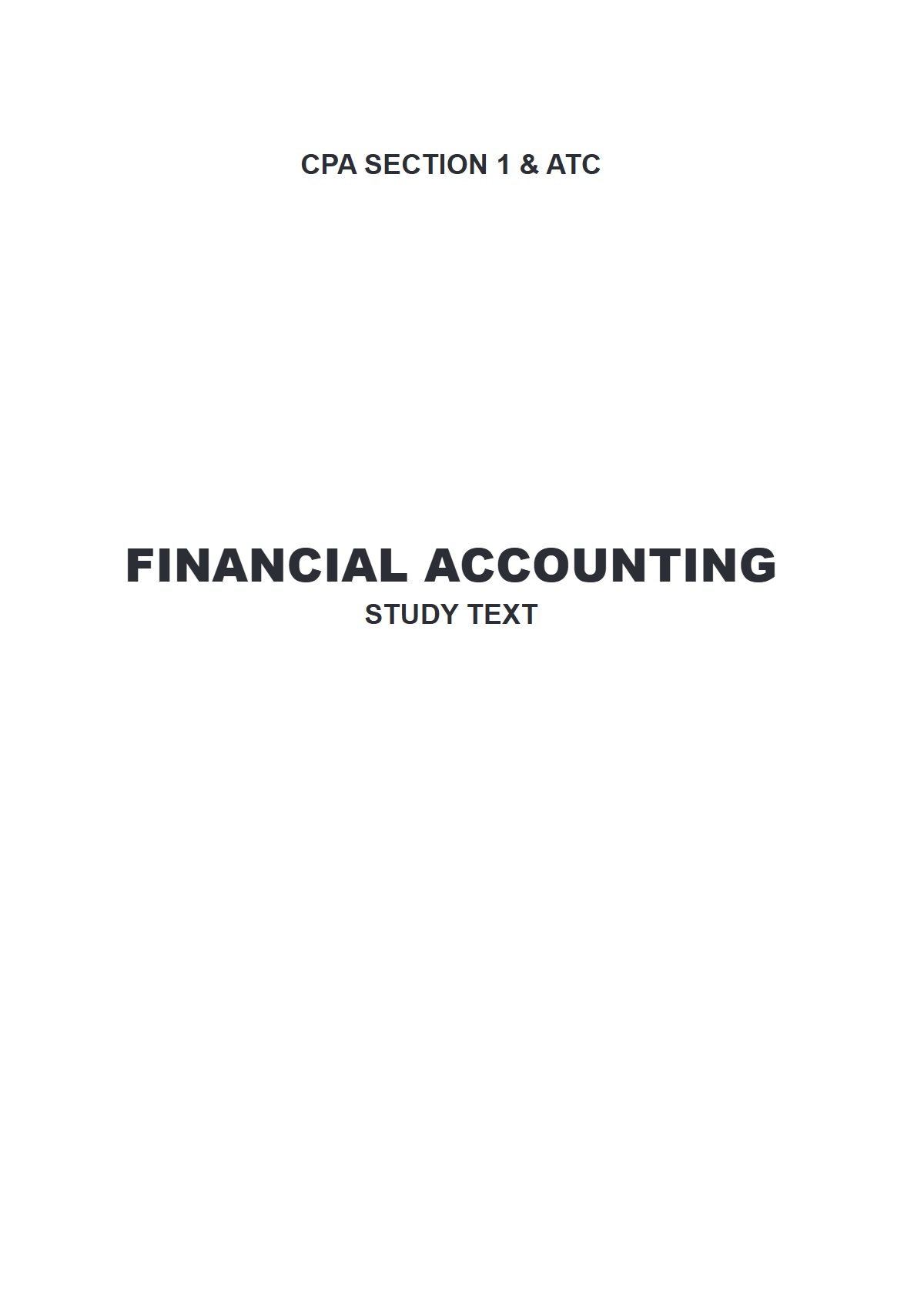 Thumbnail preview of KASNEB CPA Financial Accounting
