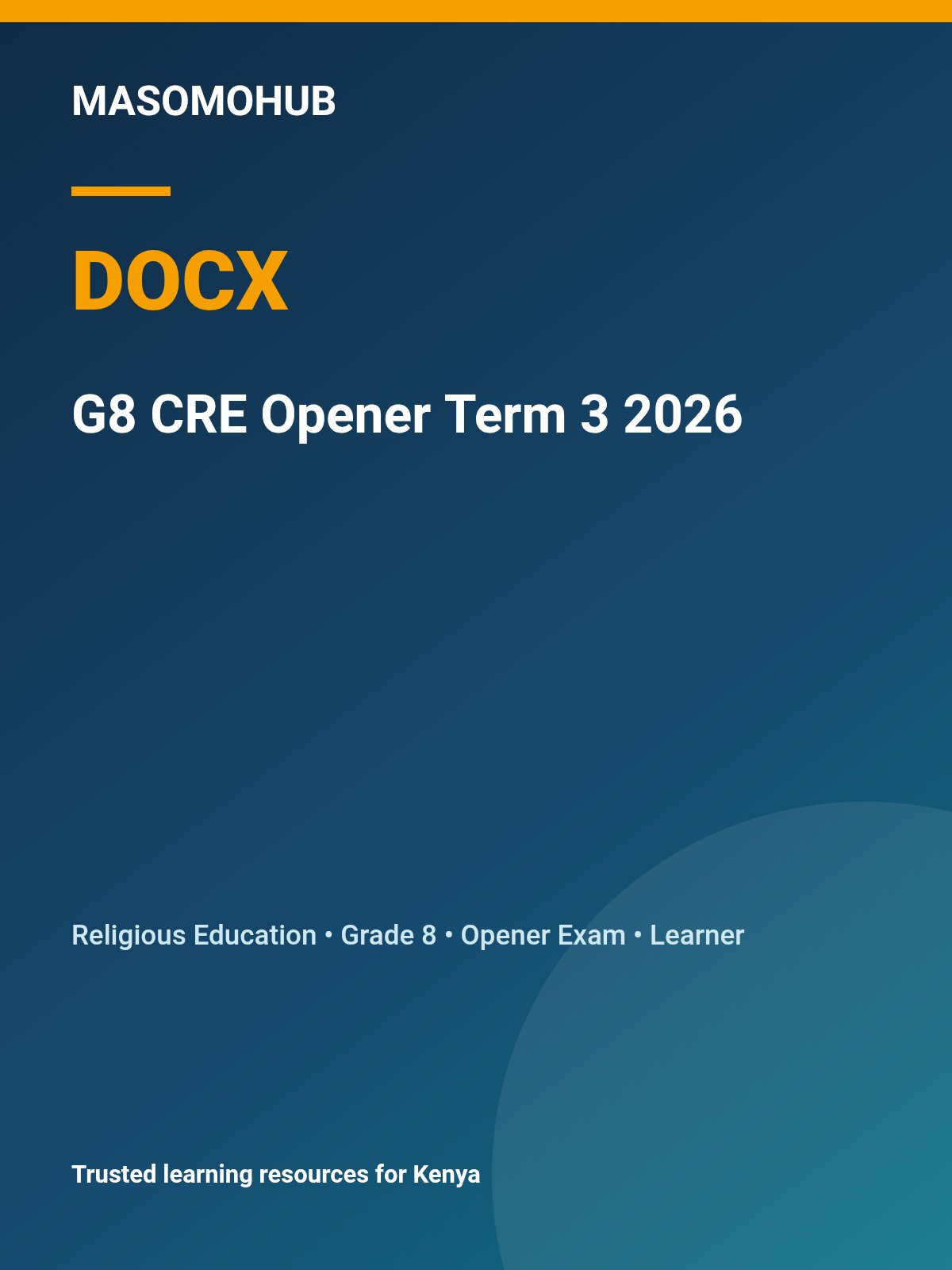 Thumbnail preview of G8 CRE Opener Term 3 2026