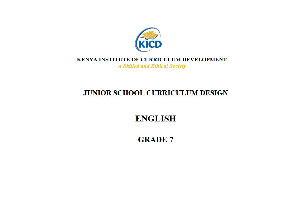 Thumbnail preview of Grade 7 English Curriculum Design