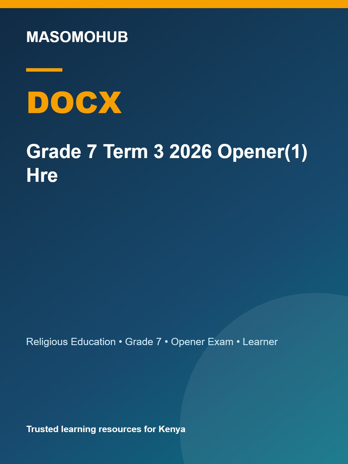 Thumbnail preview of Grade 7 Term 3 2026 Opener(1) Hre