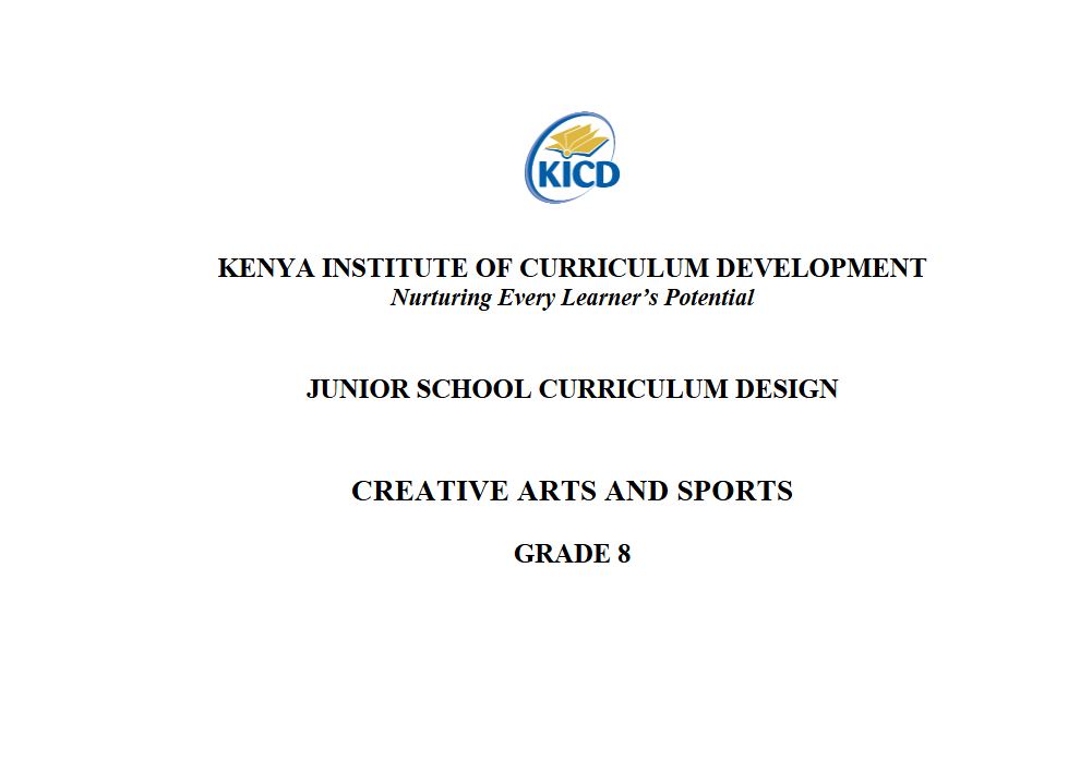 Thumbnail preview of Grade 8 Creative Arts Curriculum Design