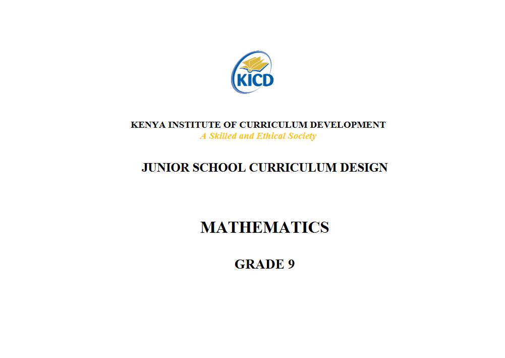 Thumbnail preview of Grade 9 Mathematics Curriculum Design