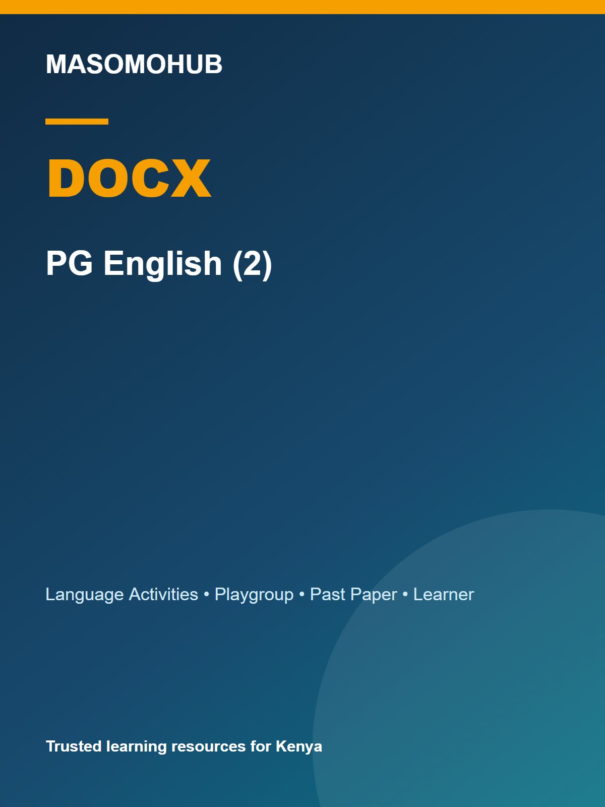 Thumbnail preview of PLAYGROUP 2025  ENGLISH LANGUAGE English (2)