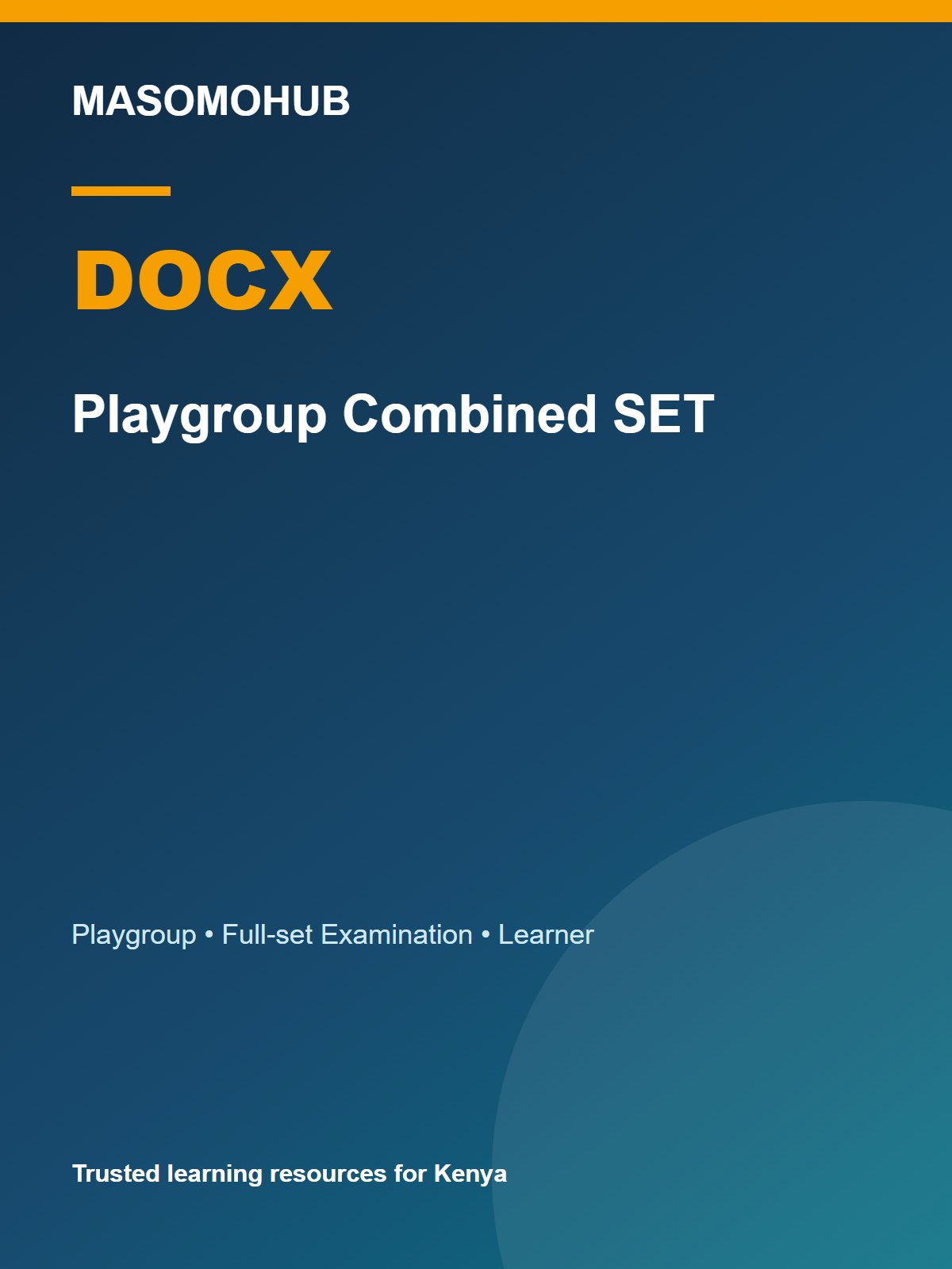 Thumbnail preview of Playgroup Combined SET