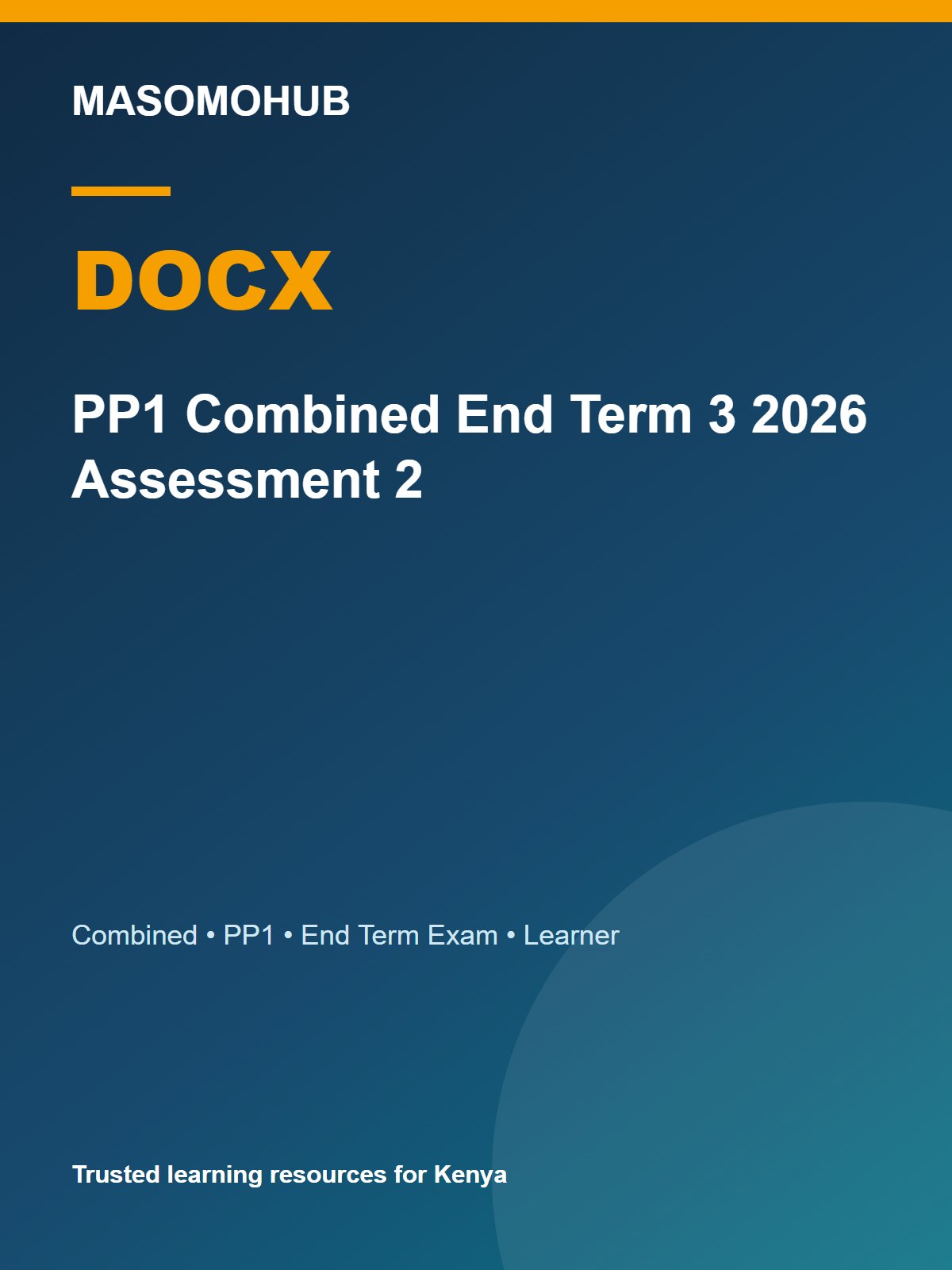 Thumbnail preview of PP1 Combined End Term 3 2026 Assessment 2