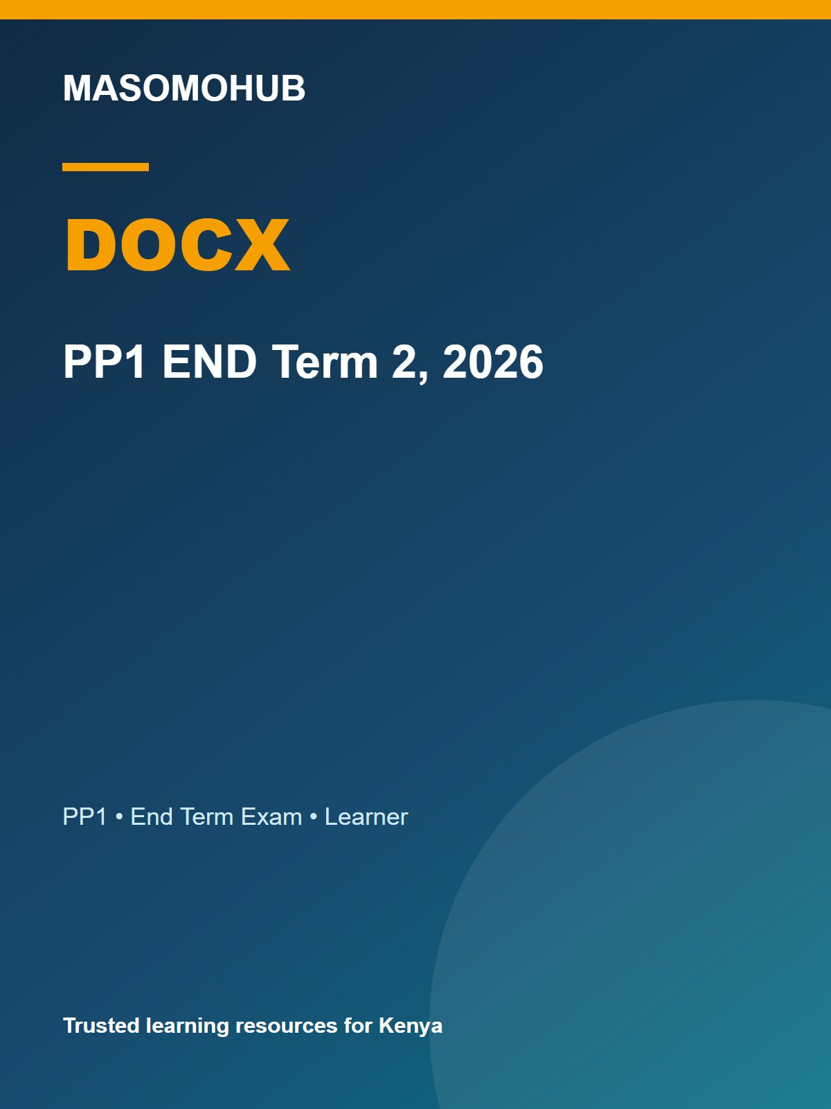 Thumbnail preview of PP1 END Term 2, 2026