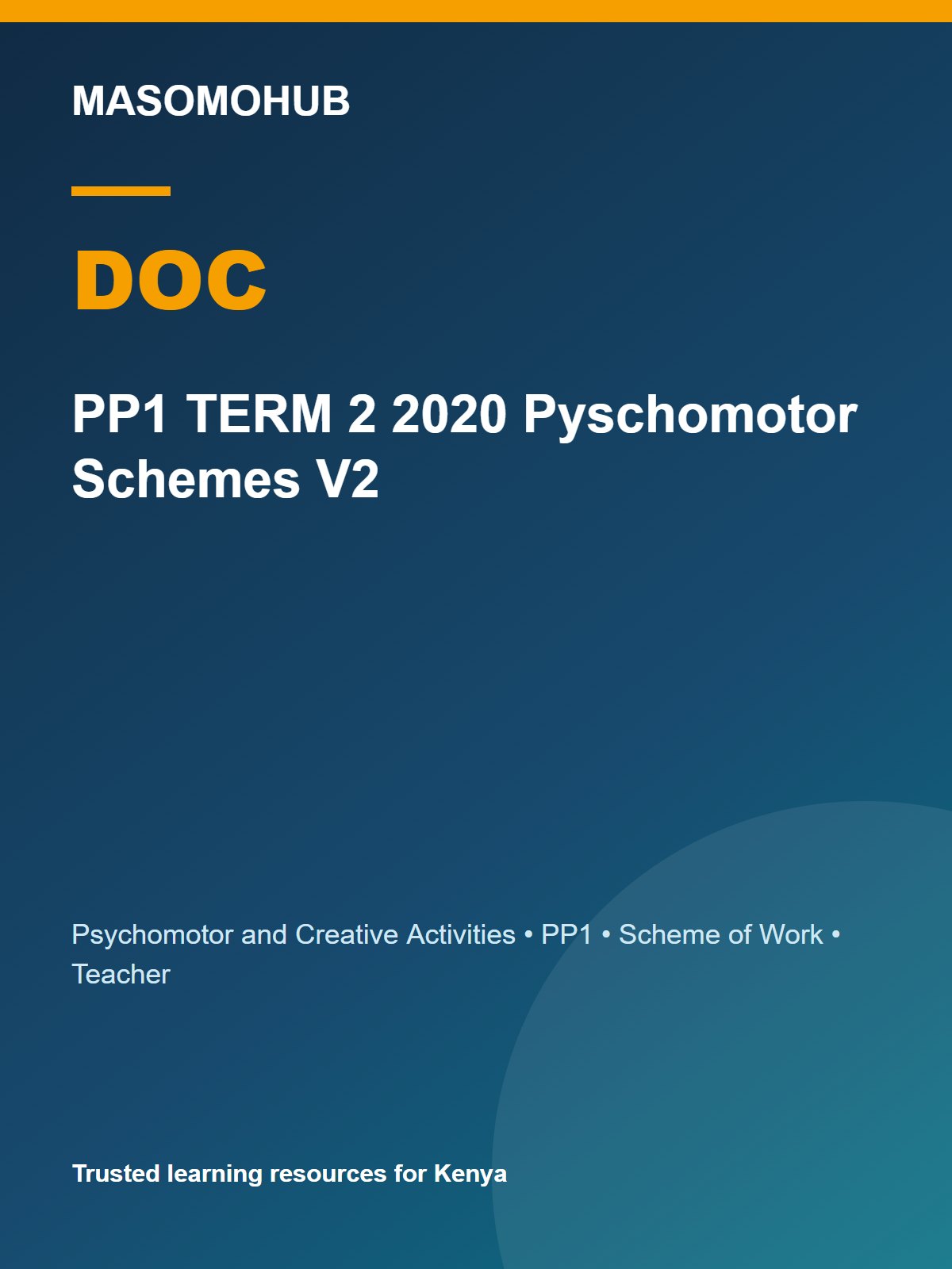 Thumbnail preview of PP1 TERM 2 2020 Pyschomotor Schemes V2