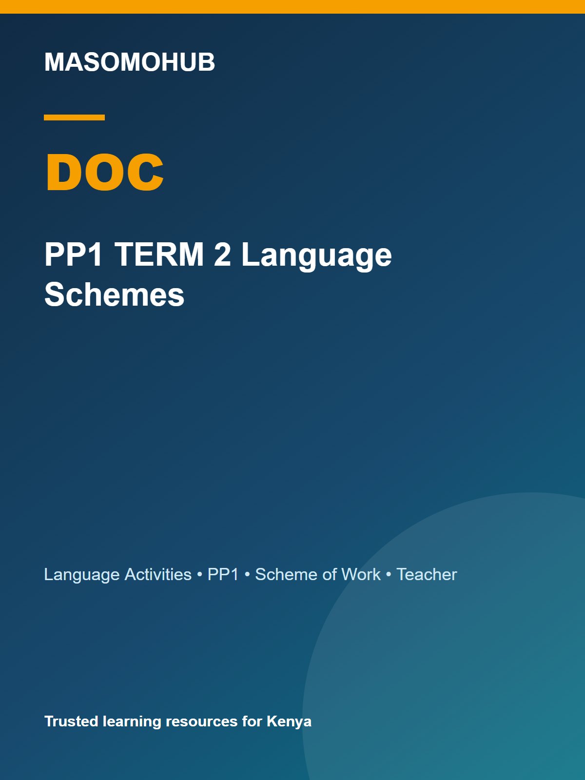 Thumbnail preview of PP1 TERM 2 Language Schemes