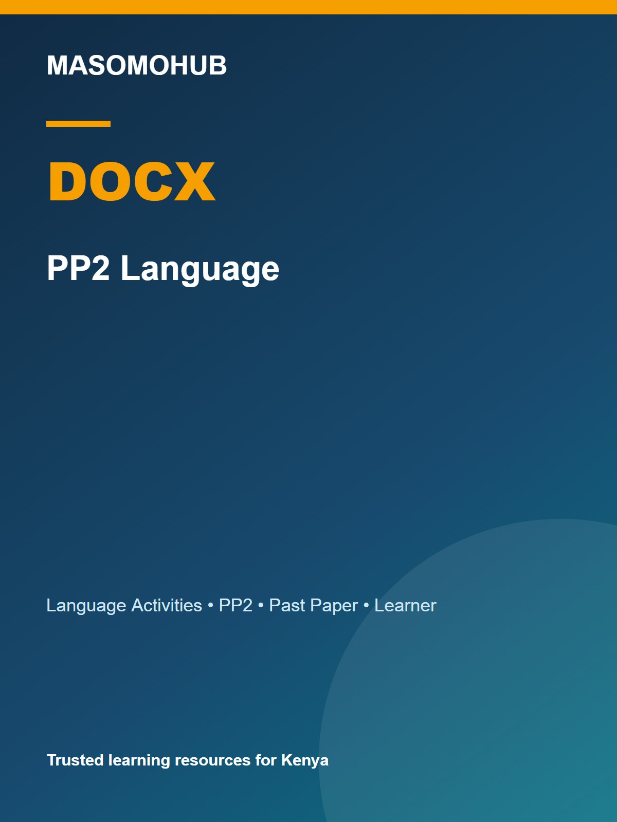Thumbnail preview of PP2 Language