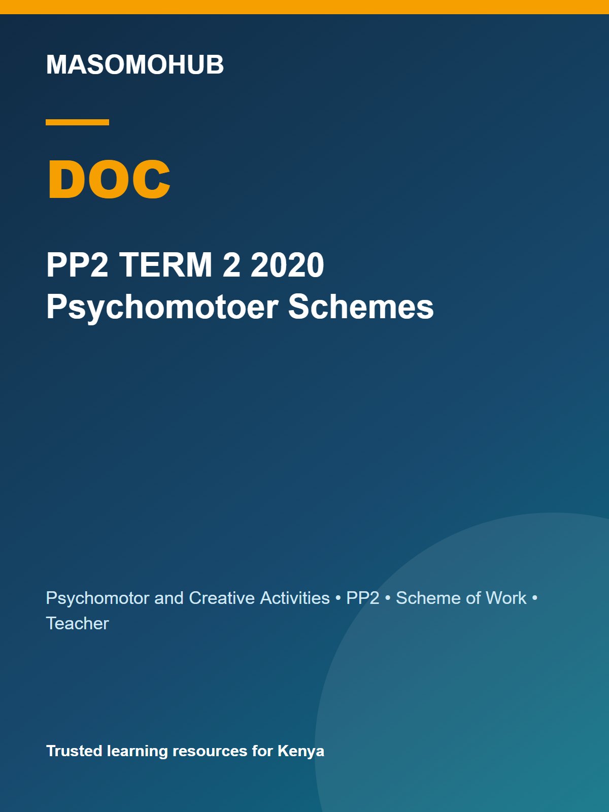 Thumbnail preview of PP2 TERM 2 2020 Psychomotoer Schemes