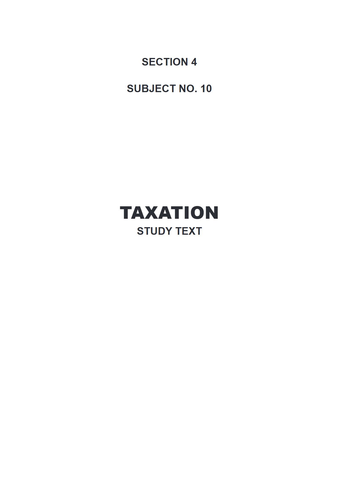 Thumbnail preview of Taxation