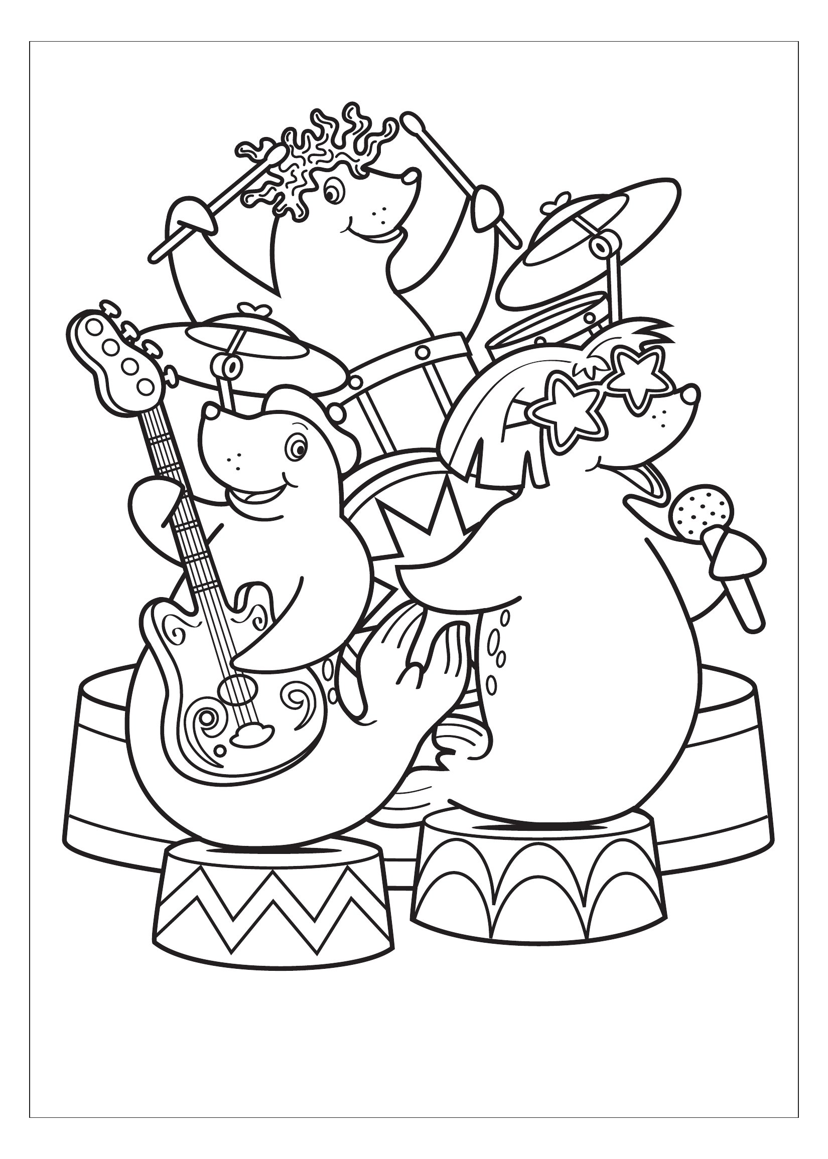 Thumbnail preview of Animals Sealband