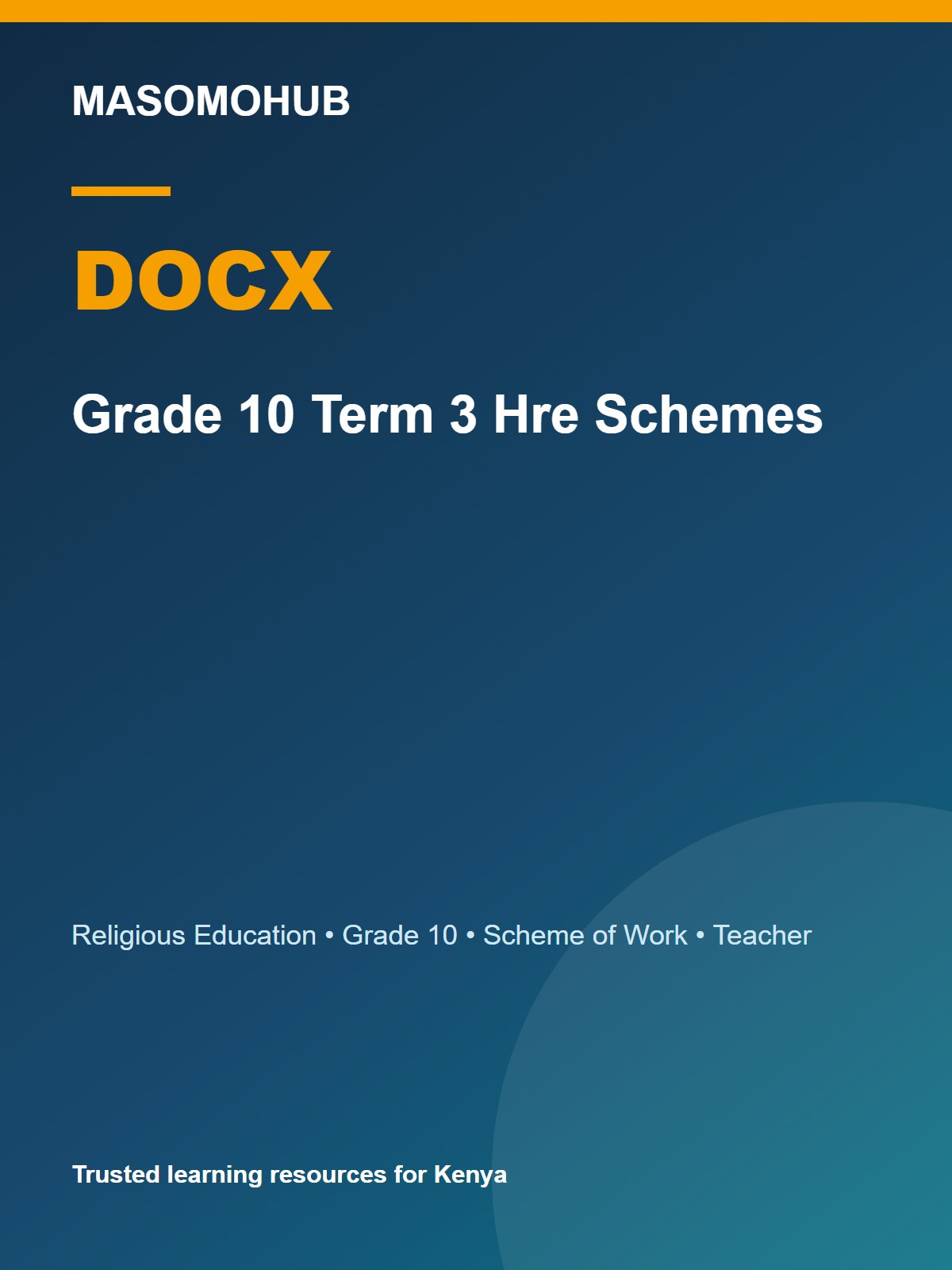 Thumbnail preview of Grade 10 Term 3 Hre Schemes