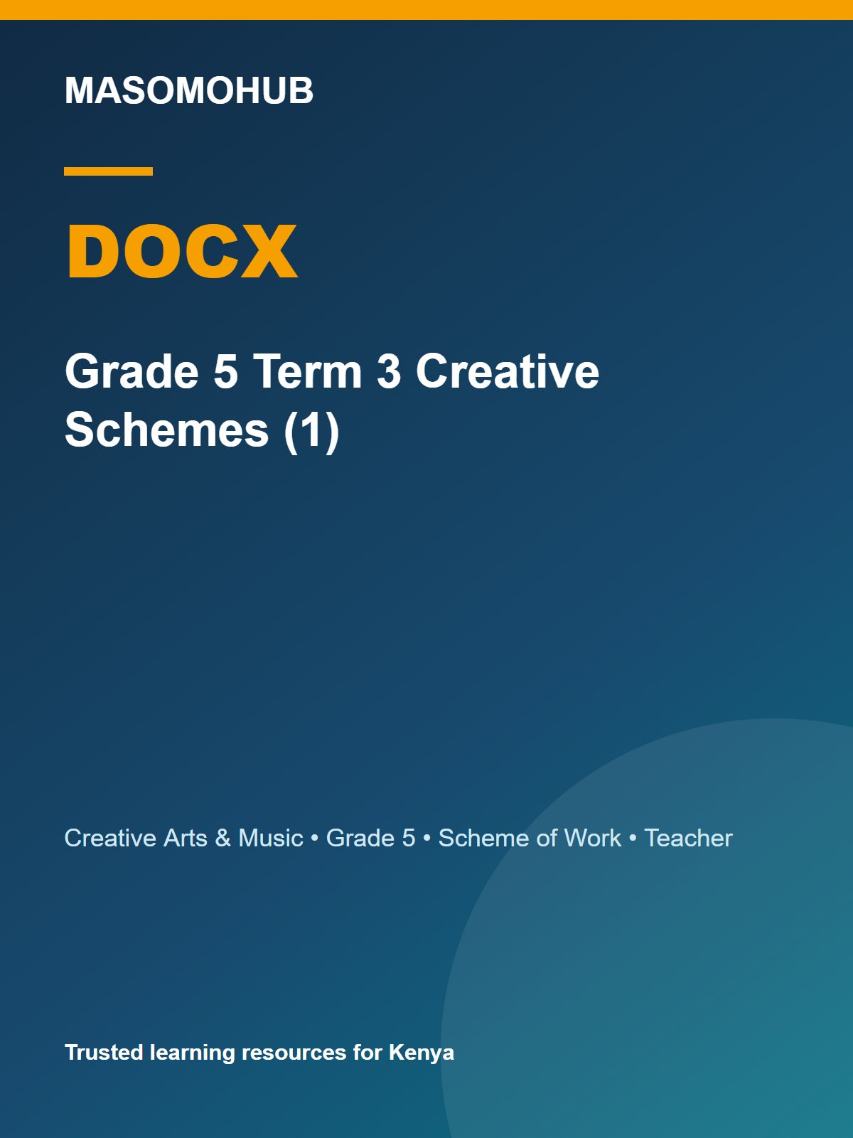Thumbnail preview of Grade 5 Term 3 Creative Schemes (1)