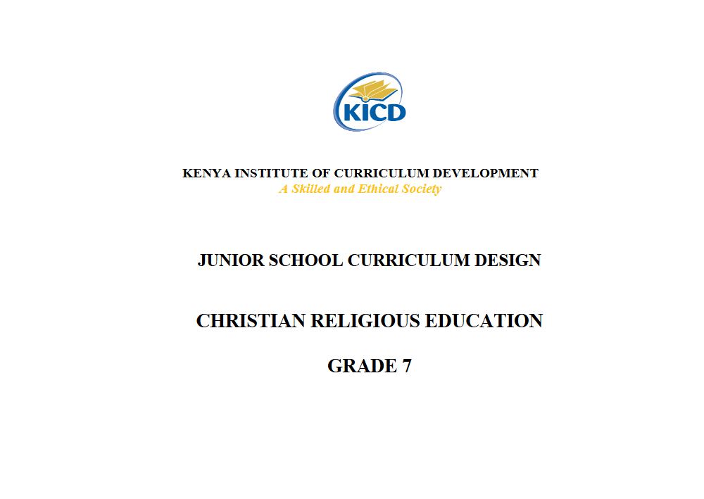 Thumbnail preview of Grade 7 CRE Curriculum Design