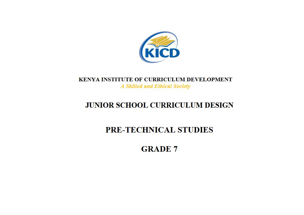 Thumbnail preview of Grade 7 Pretechnical Curriculum Design