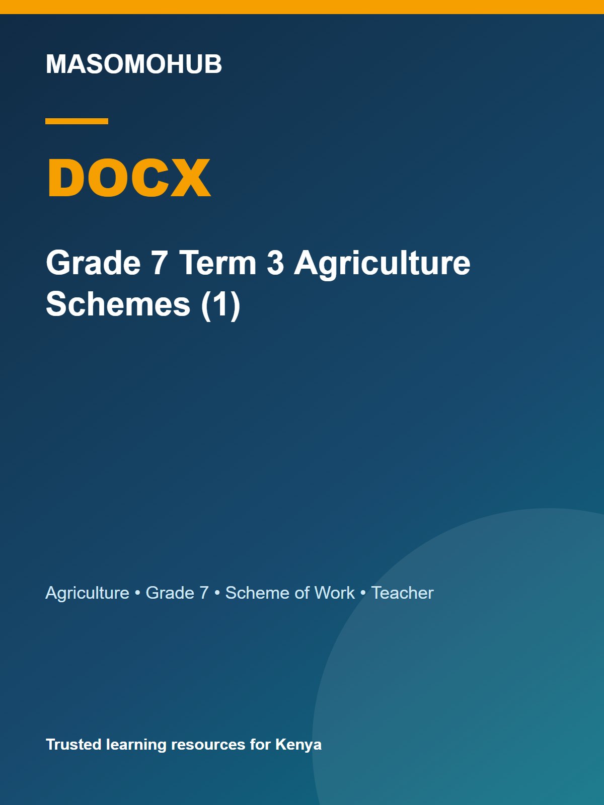 Thumbnail preview of Grade 7 Term 3 Agriculture Schemes (1)