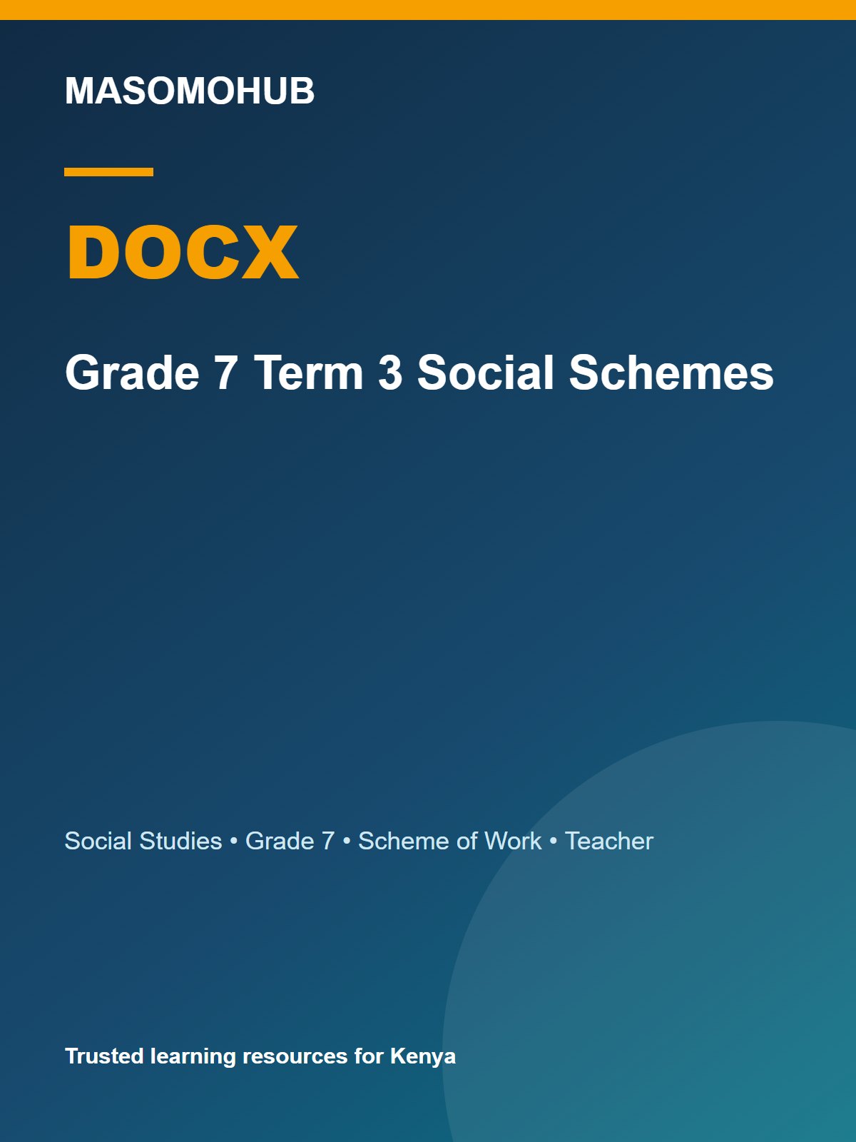 Thumbnail preview of Grade 7 Term 3 Social Schemes
