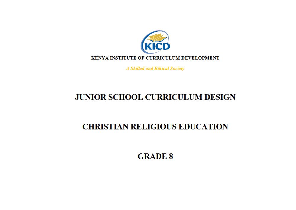 Thumbnail preview of Grade 8 CRE Curriculum Design
