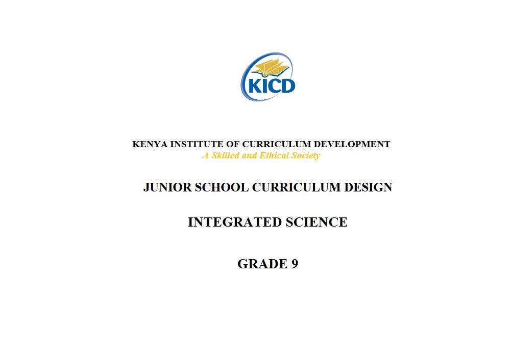 Thumbnail preview of Grade 9 Integrated Science Curriculum Design