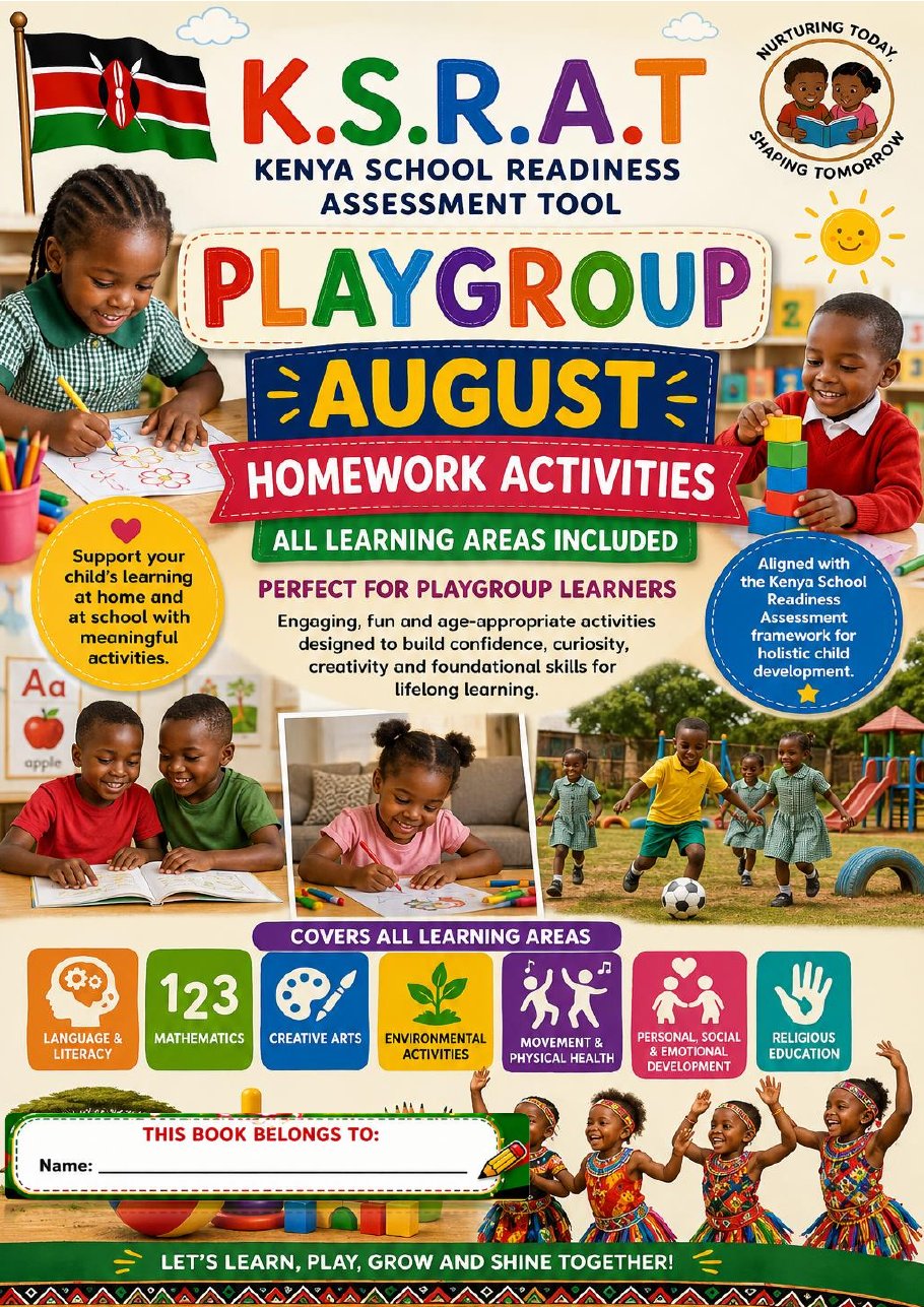 Thumbnail preview of Playgroup August Homework