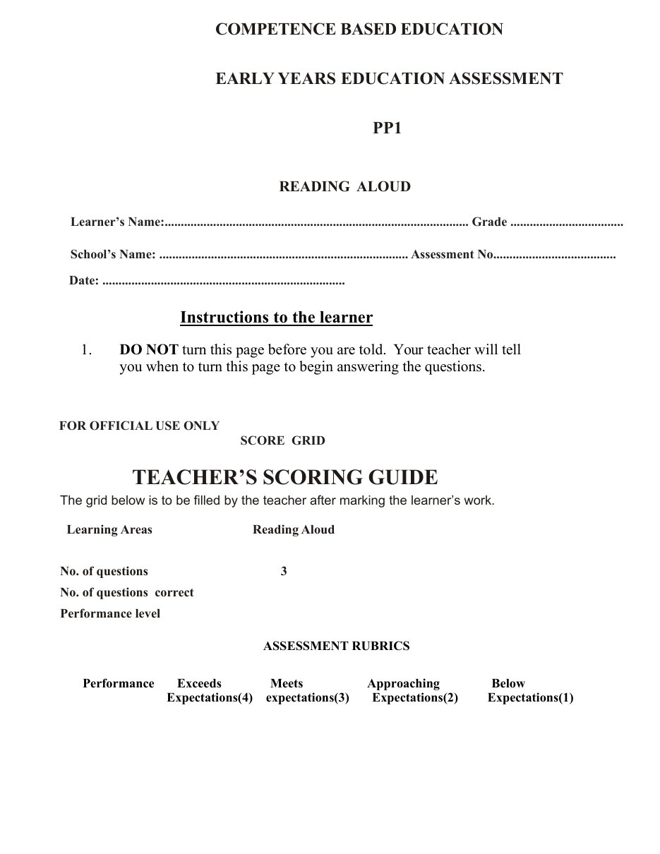 Thumbnail preview of PP1 Literacy