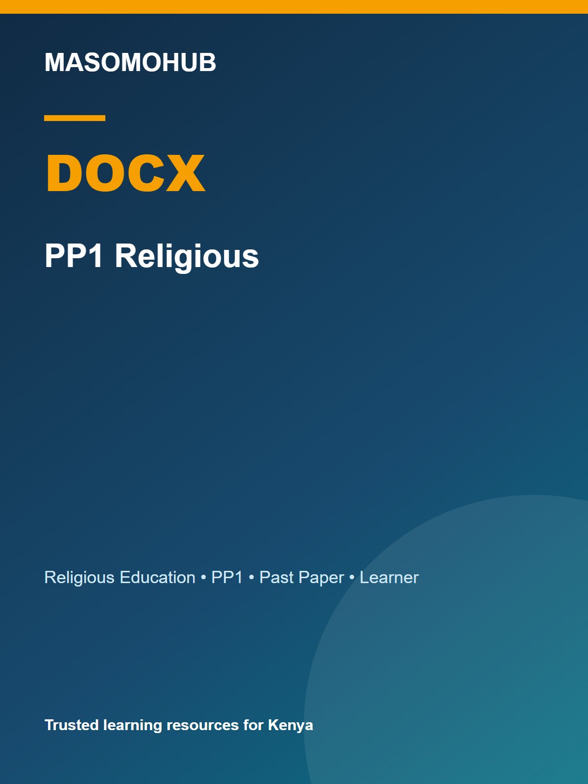 Thumbnail preview of PP1 Religious