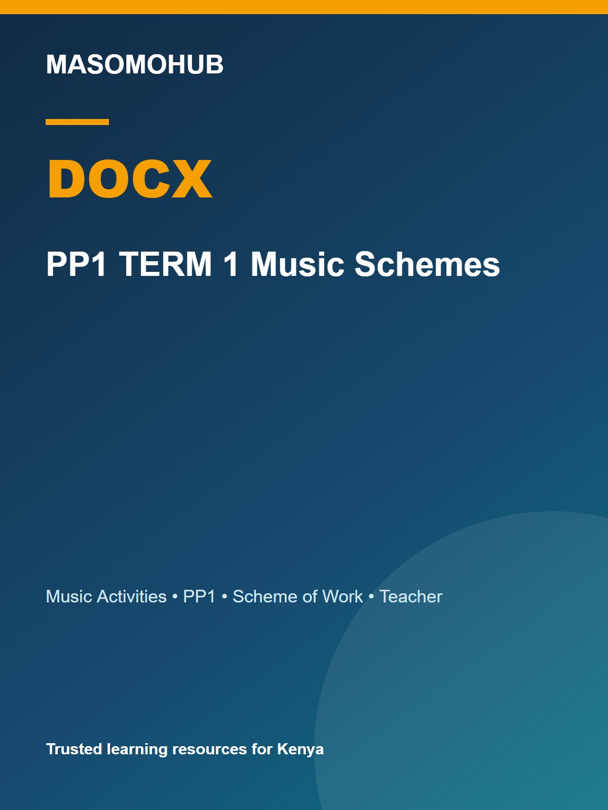 Thumbnail preview of PP1 TERM 1 Music Schemes