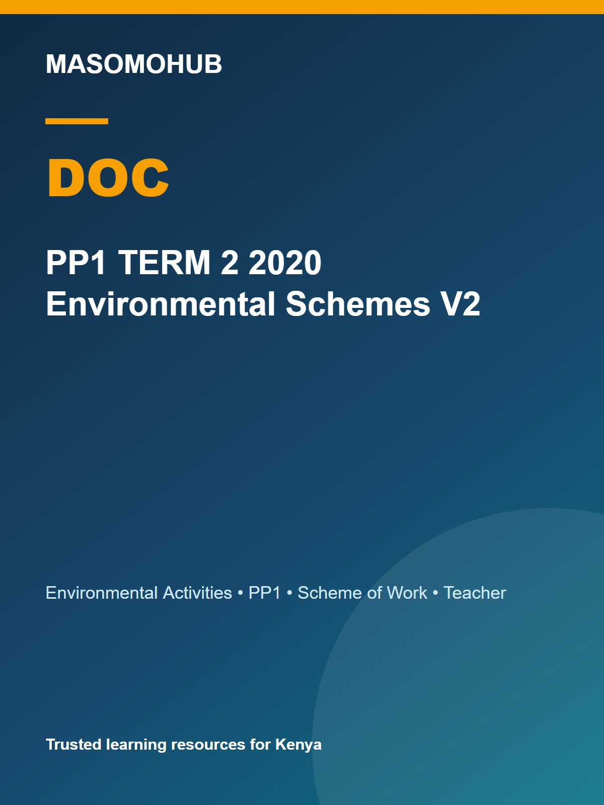 Thumbnail preview of PP1 TERM 2 2020 Environmental Schemes V2