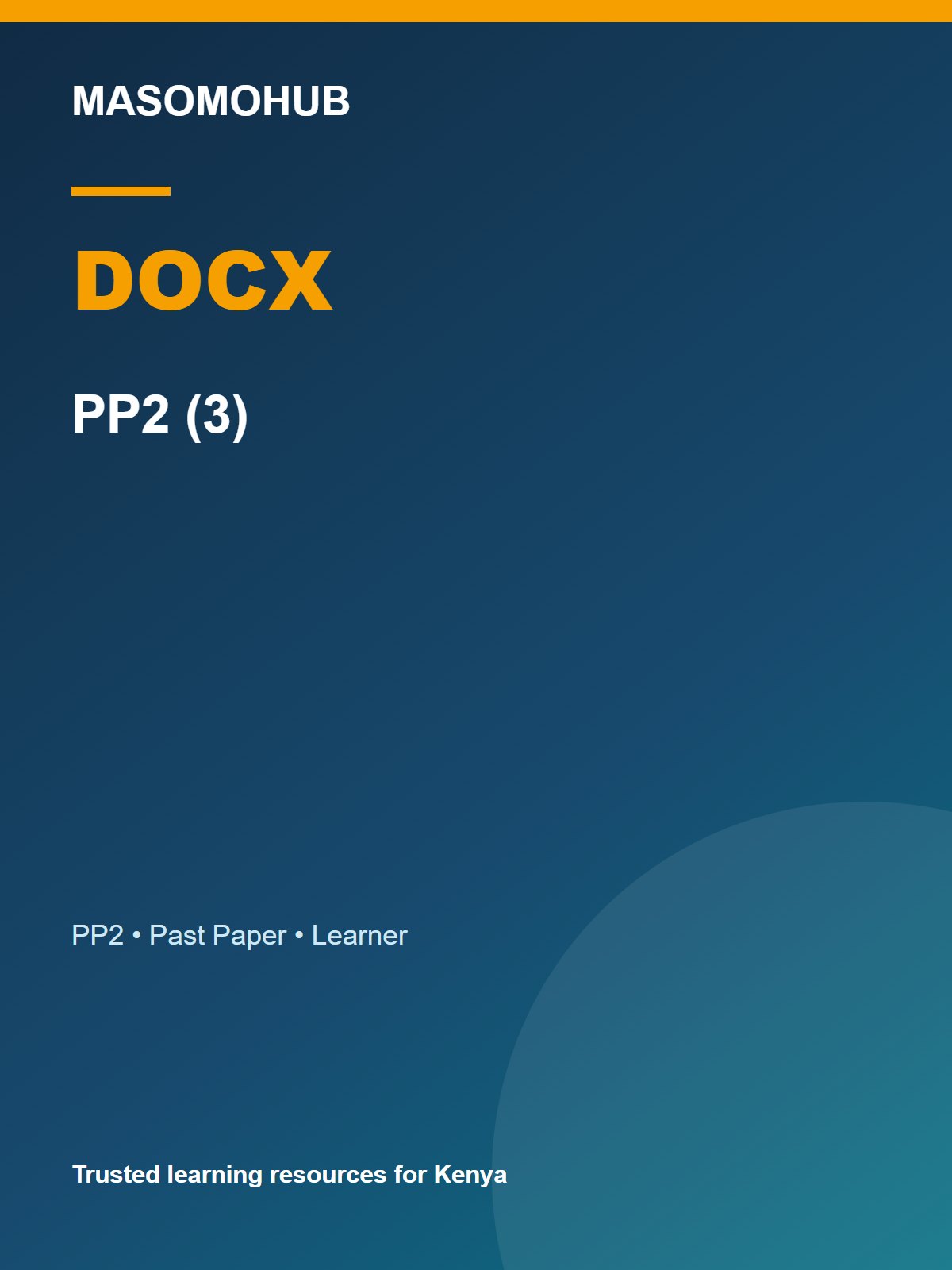 Thumbnail preview of PP2 General Past Paper 2025 Set 3