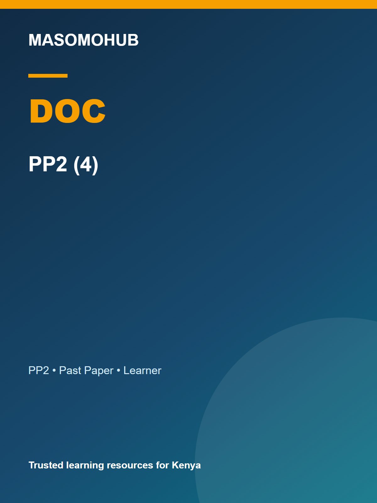 Thumbnail preview of PP2 General Past Paper 2025 Set 4
