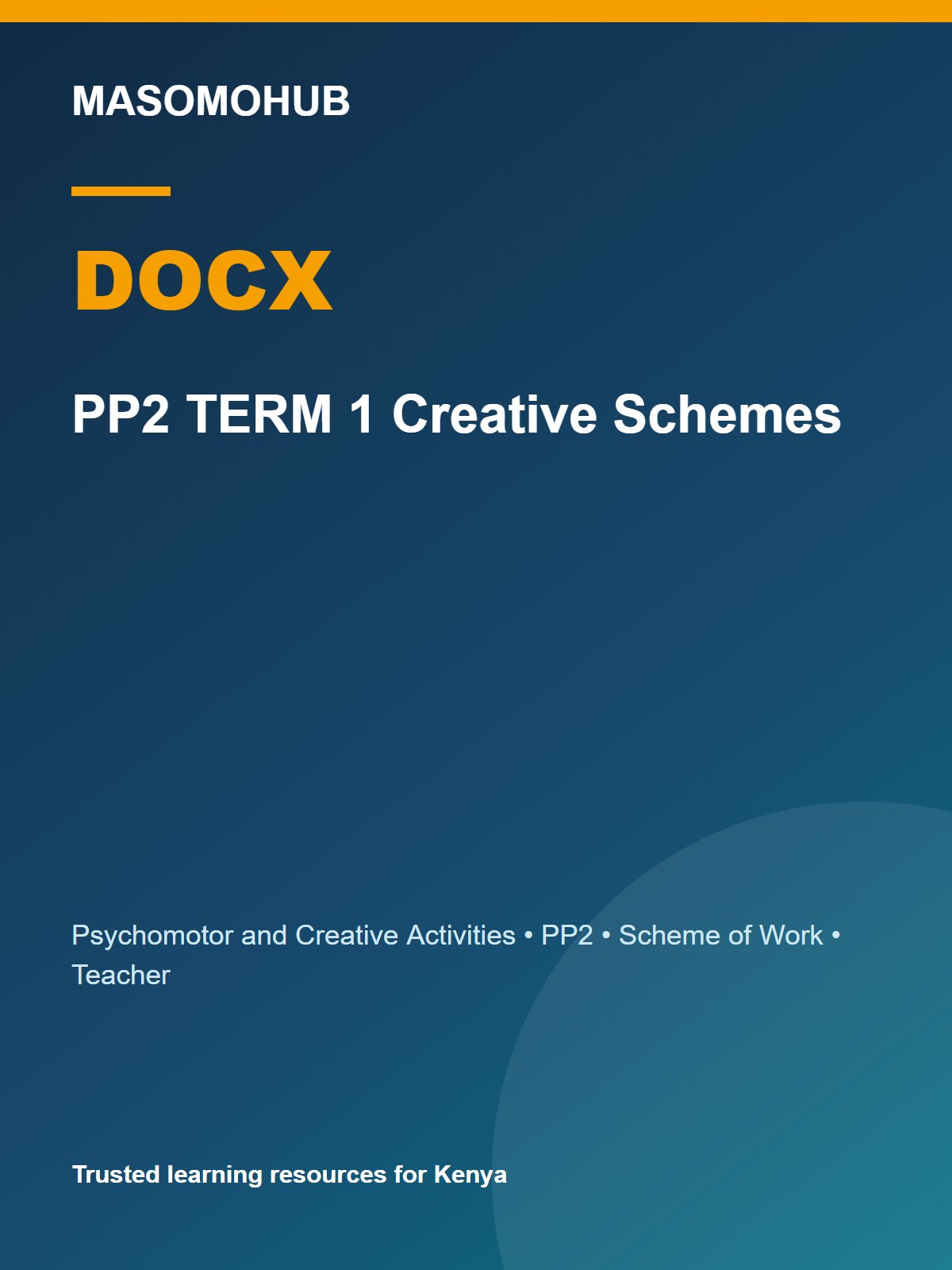 Thumbnail preview of PP2 TERM 1 Creative Schemes